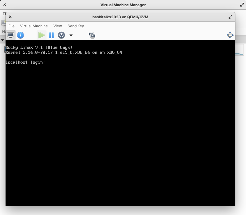 Packer Running Instance
